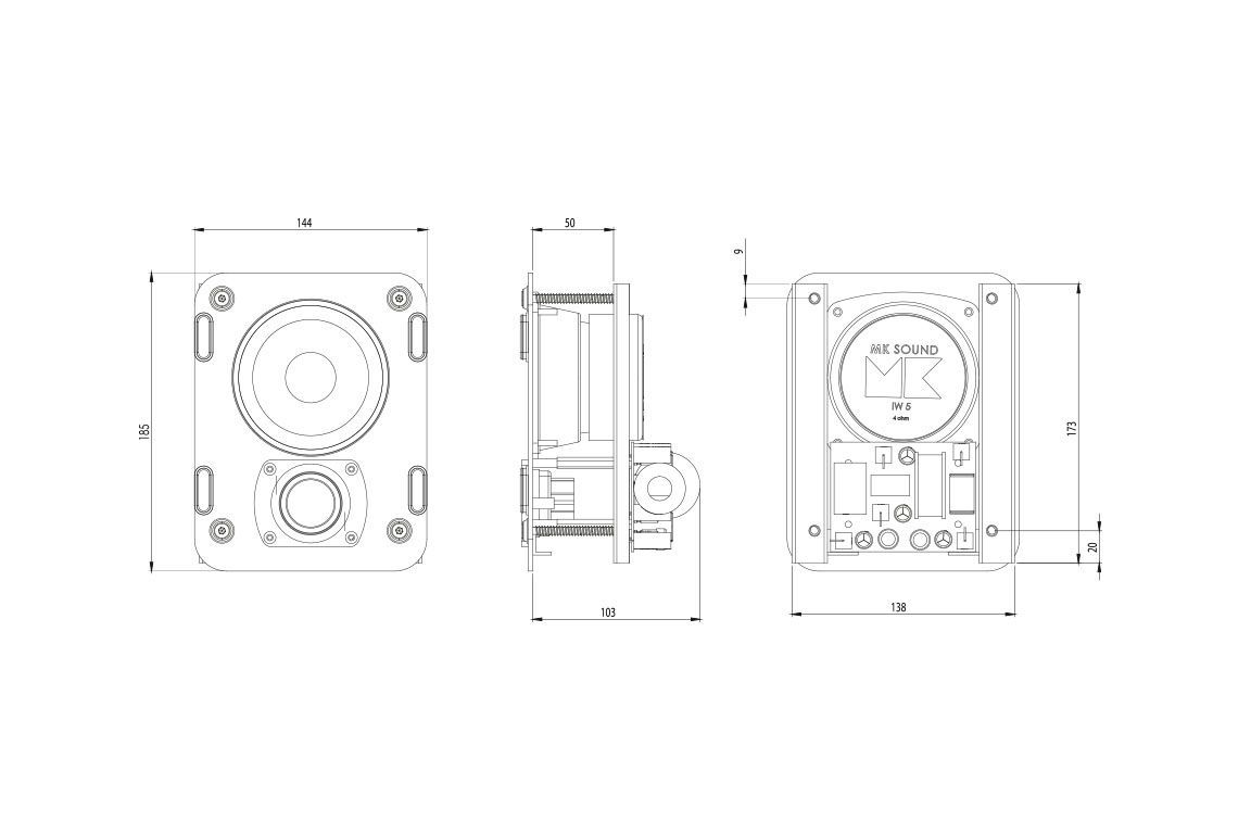 M&K Sound IW-5 - 4