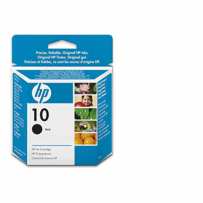 Black Ink Cartridge - HP 10