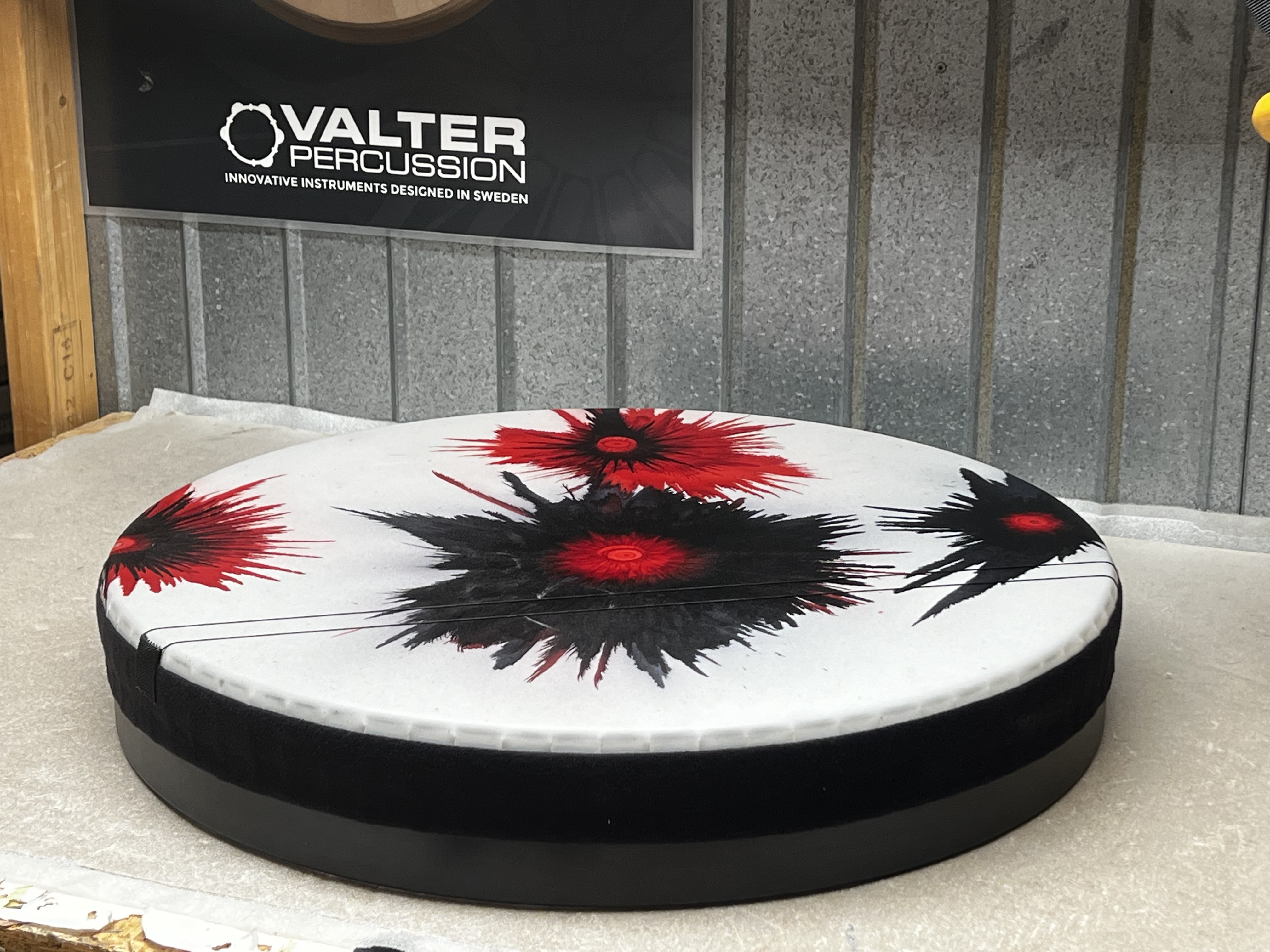 VALTER PERCUSSION - Frame Drum 60cm x 9cm - with tuneable