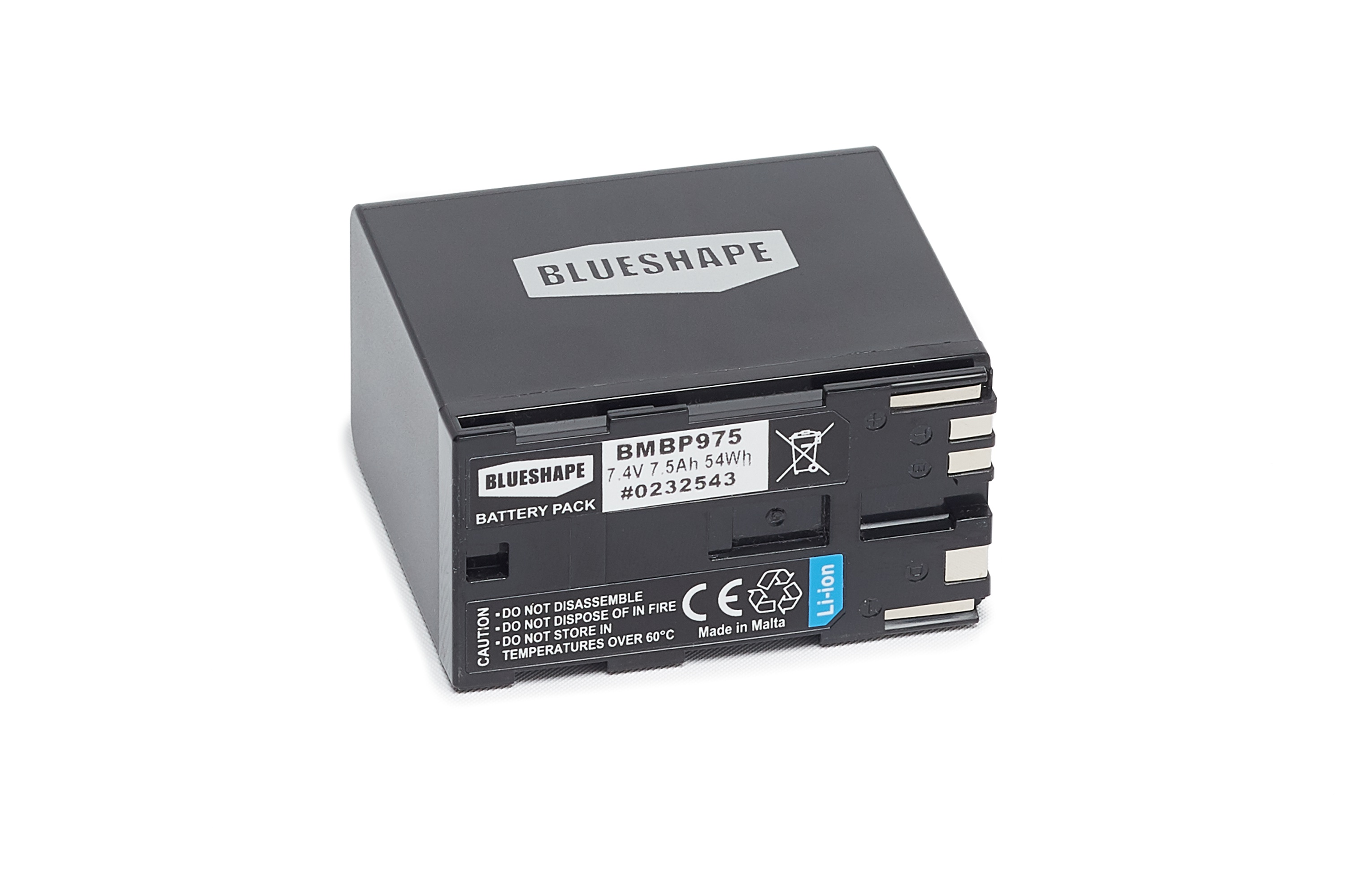 BLUESHAPE Canon BP-975 Red Komodo Battery - 3
