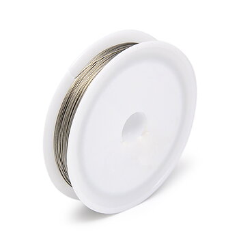 Tiger tail wire 0,38 mm nylonbelagd rostfri tråd 50 m