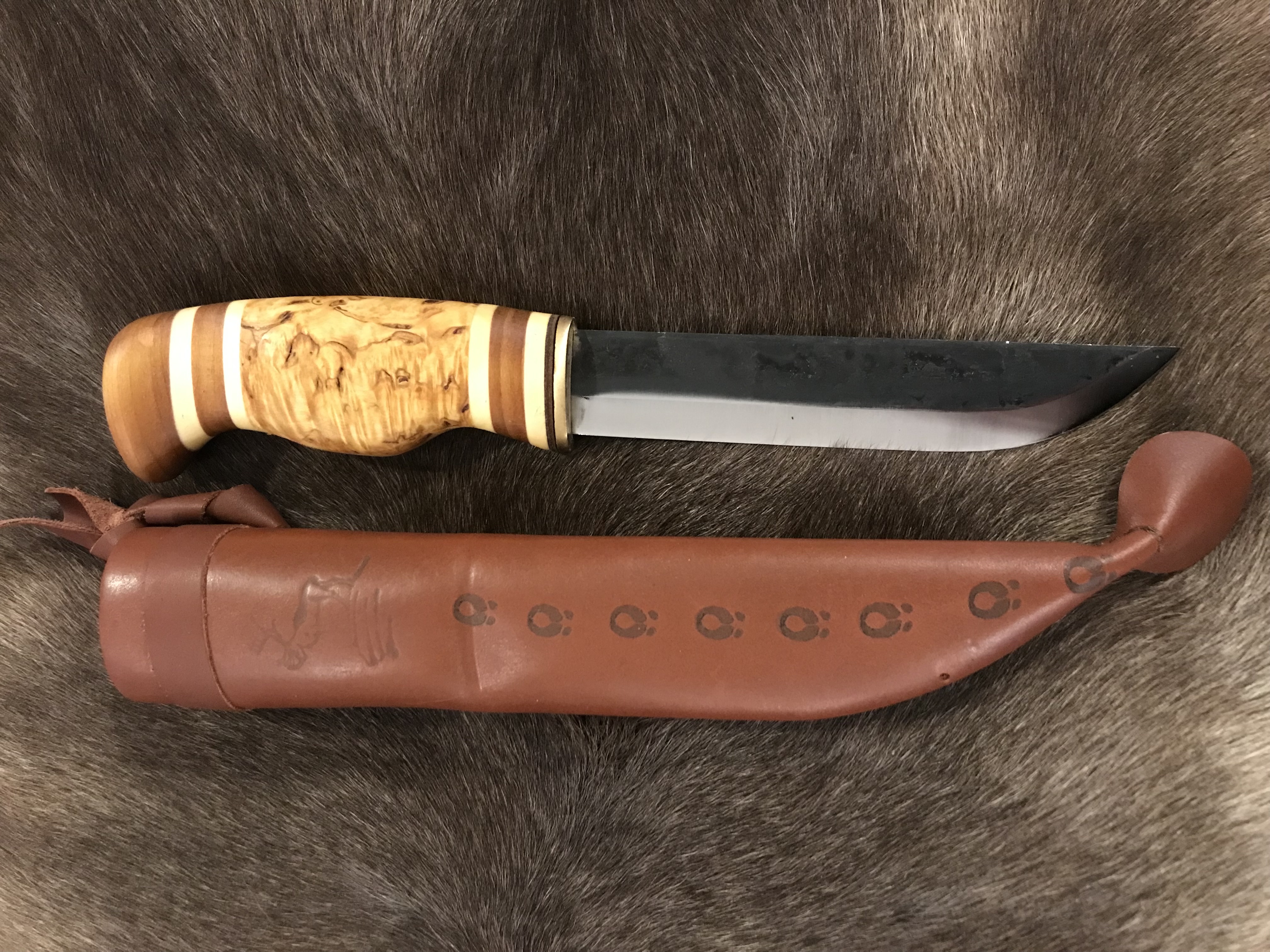 Lappisch Messer 14,5 braun