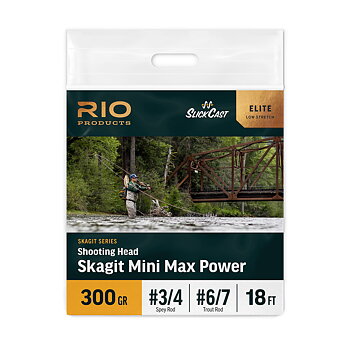 RIO Elite Skagit Shooting Head Mini Max Power