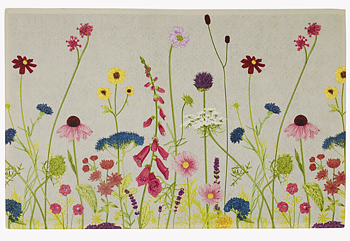 Dörrmatta Sommar blommor  