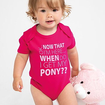 Baby Romper My Pony Pink