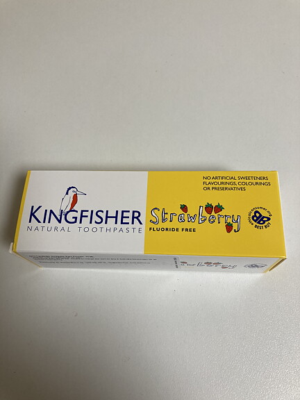 Tandkräm Jordgubb barn Kingf 75ml
