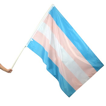 XL trans deluxe flag 