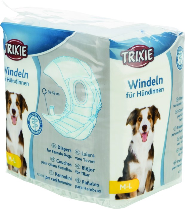 Trixie Blöja för tikar  12-pack  XS-L