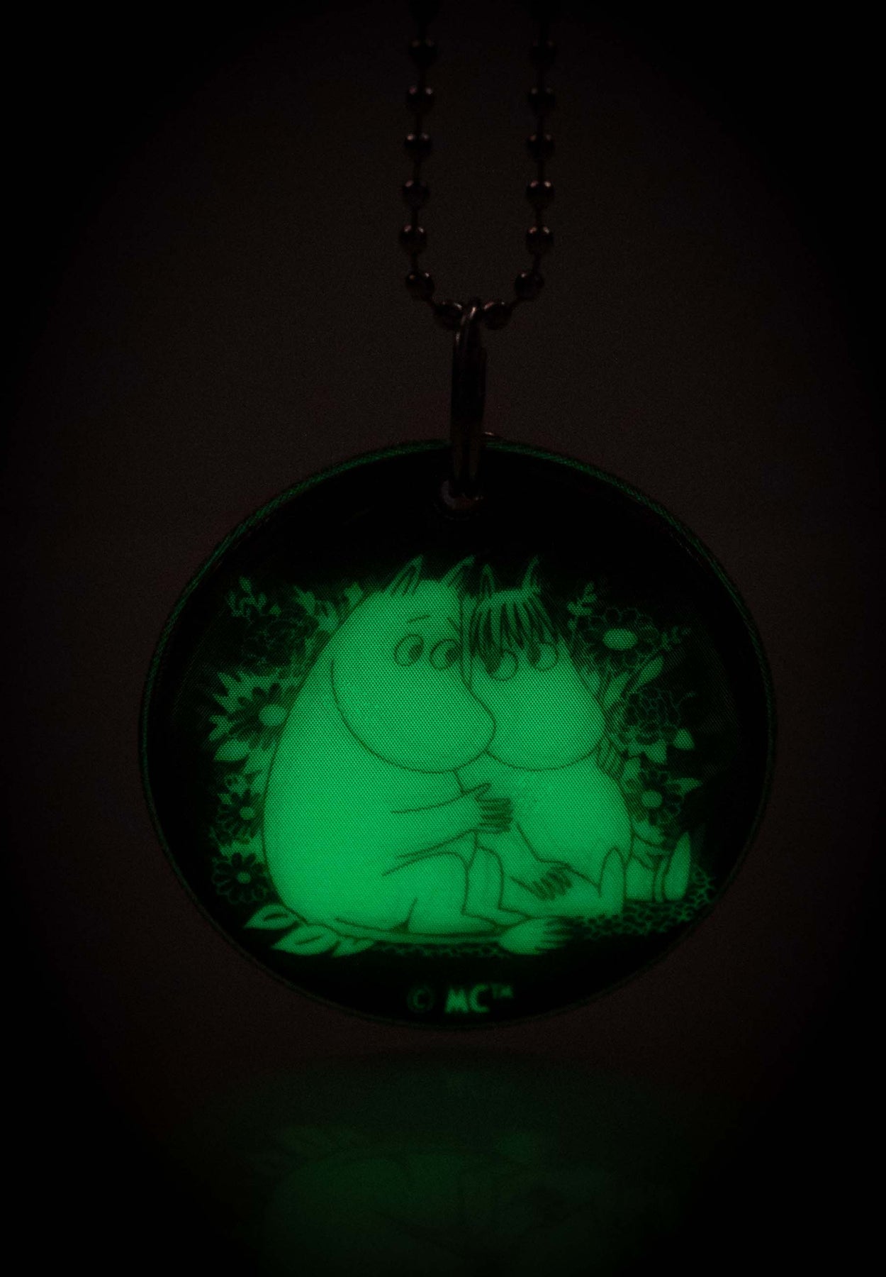 Mumin Reflex - Glow in the dark - Mumintrollet & Snorkfröken - 3