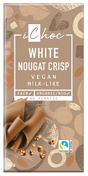 White Nougat Crisp Vegan 80g