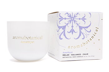 Doftljus - Aroma Botanical Crystal - Ametist