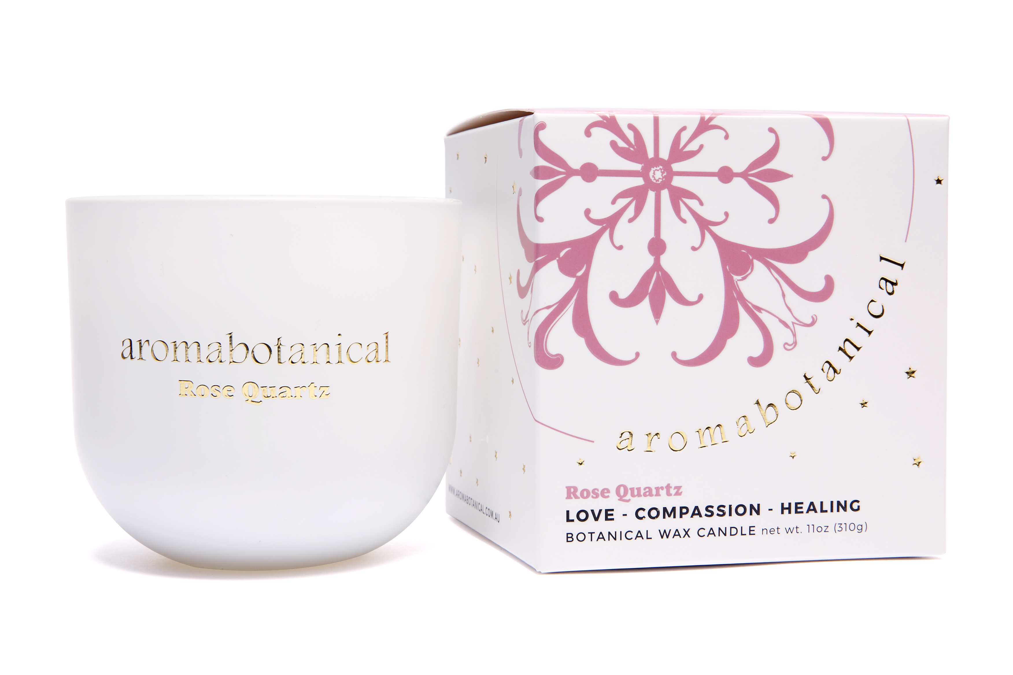 Doftljus - Aroma Botanical Crystal - Rosenkvarts - 2