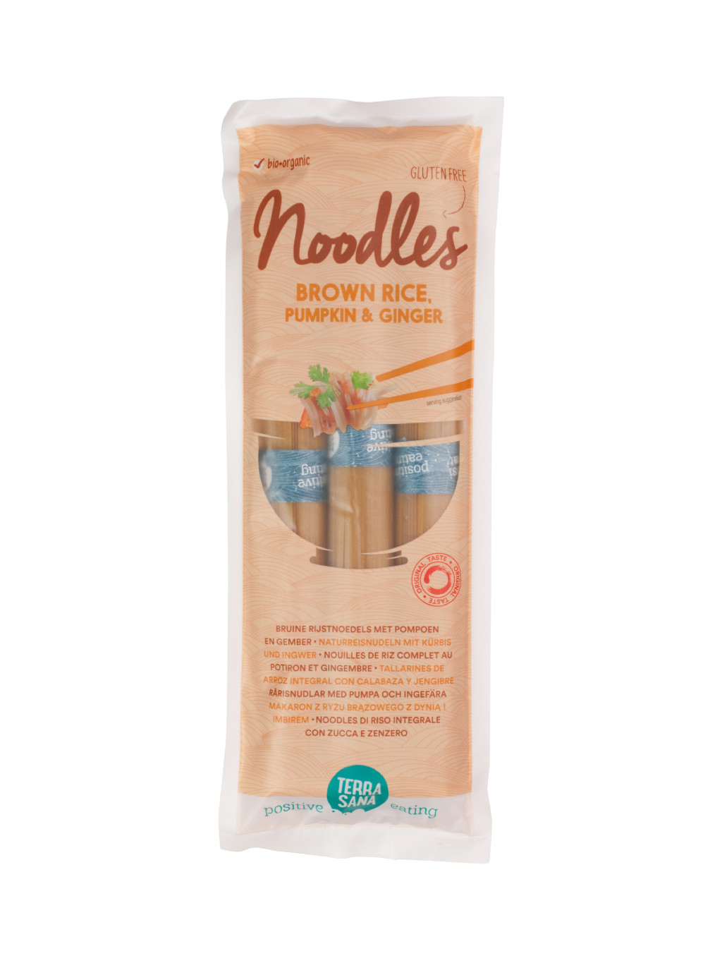 Nudlar Råris Pumpa & Ingefära 250g