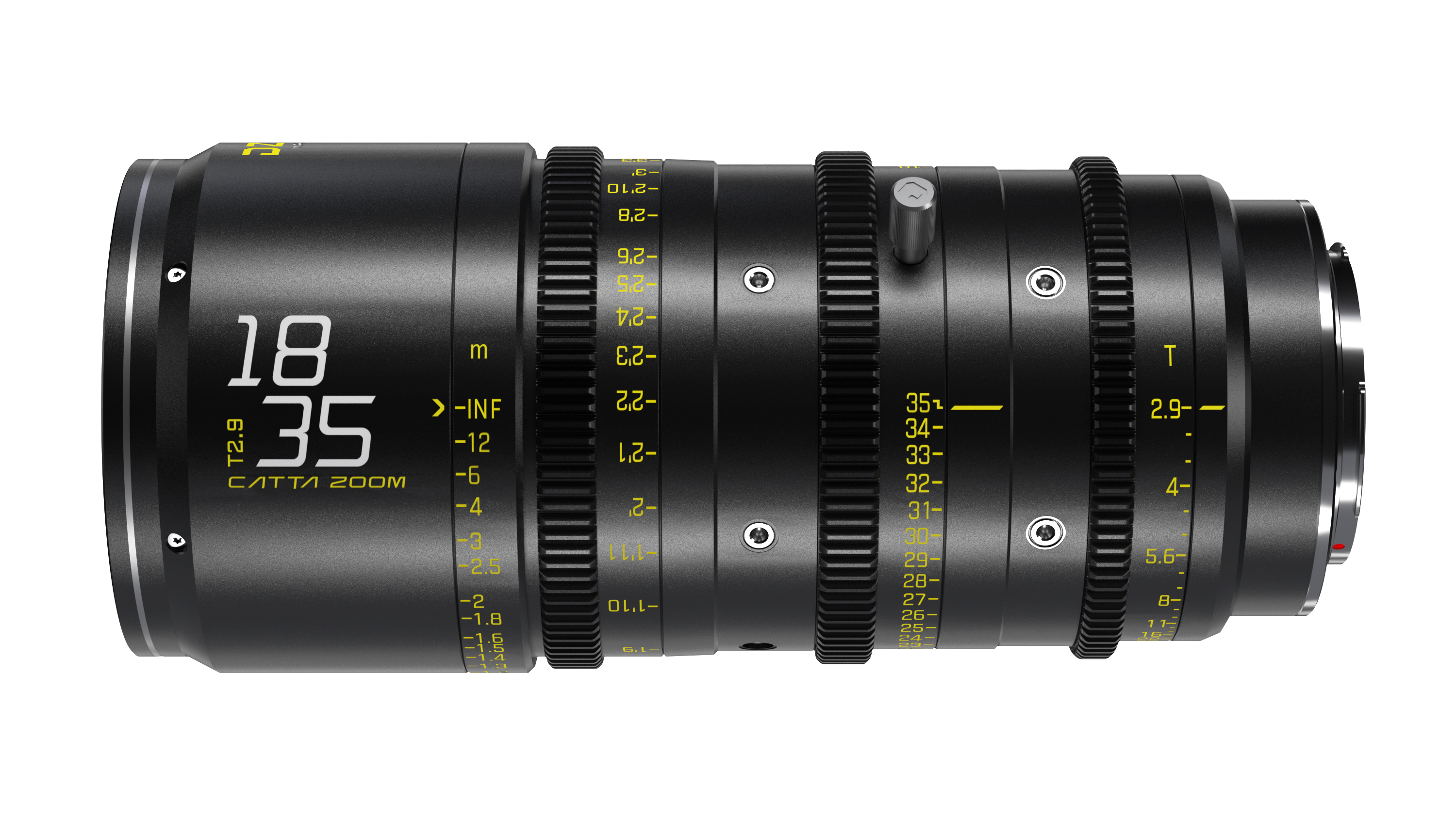 DZOFilm Catta Ace 18-35mm T2.9 Cine Zoom Lens PL/EF Mount Black - 3