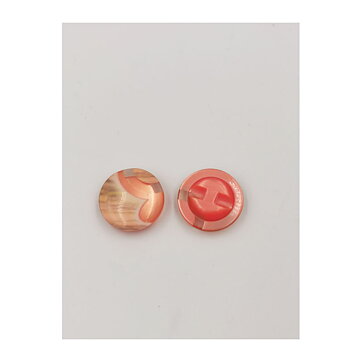 Vintage Buttons - Red 23 mm