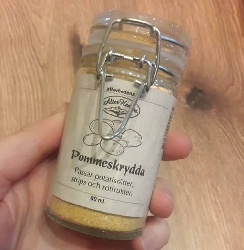 Pommeskrydda, 80 ml, 12/k