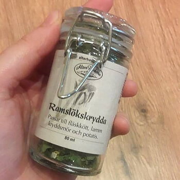 Ramslökskrydda, 80 ml, 12st/låda