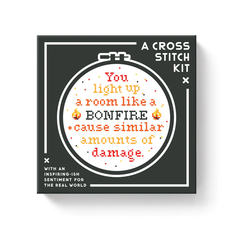 You Light Up A Room Cross Stitch Kit