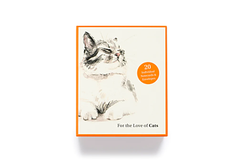 For the Love of Cats: 20 Individual Notecards and Envelopes
