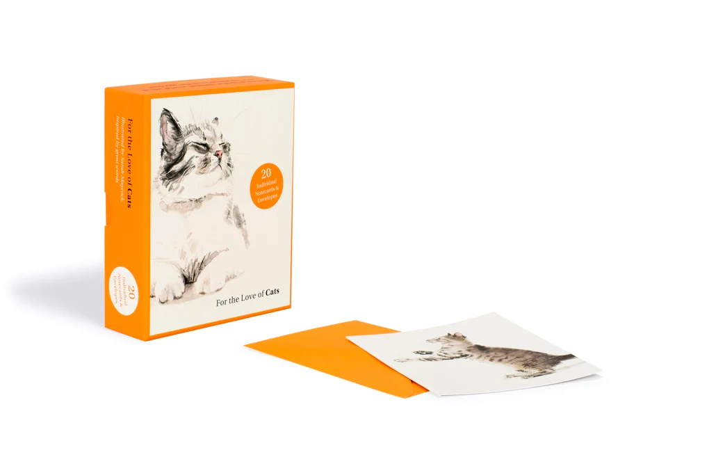 For the Love of Cats: 20 Individual Notecards and Envelopes - 4