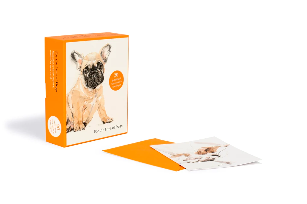 For the Love of Dogs: 20 Individual Notecards and Envelopes - 4