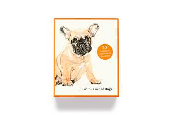 For the Love of Dogs: 20 Individual Notecards and Envelopes