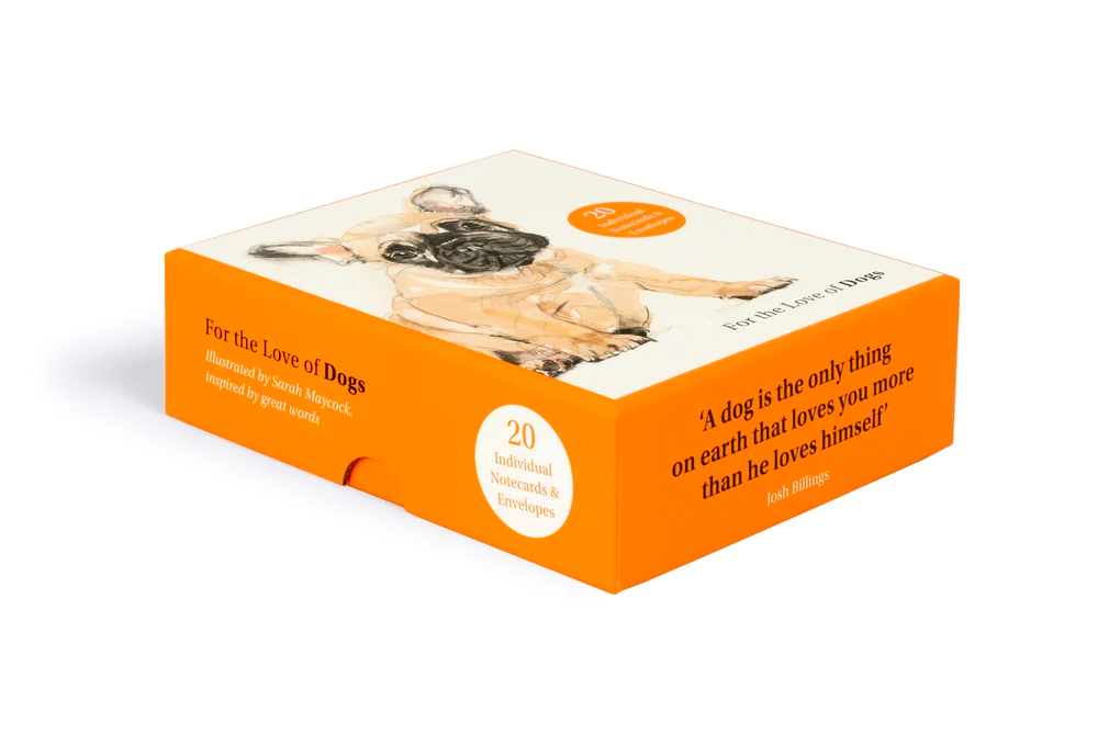 For the Love of Dogs: 20 Individual Notecards and Envelopes - 5
