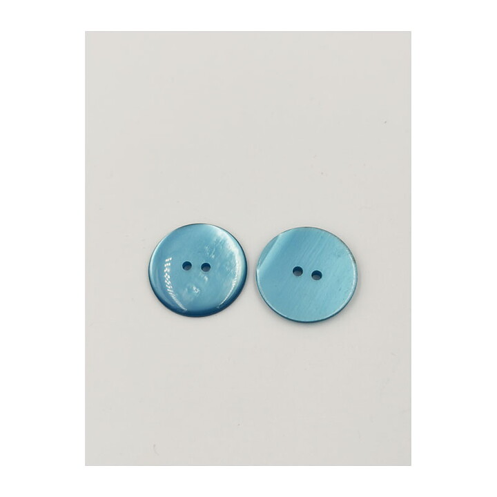 Buttons - Shimmering Blue 25 mm