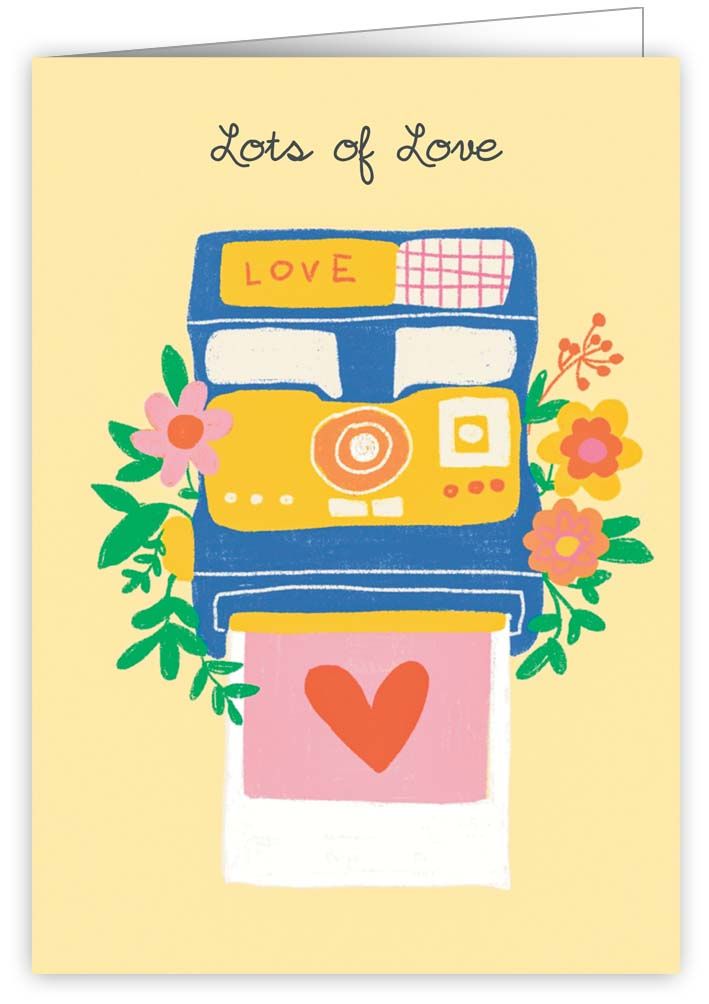 Polaroid Camera, Greeting Card