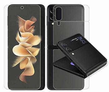 Samsung Galaxy Z Flip 3 - Mjuk Skyddsfilm Fyra Delar