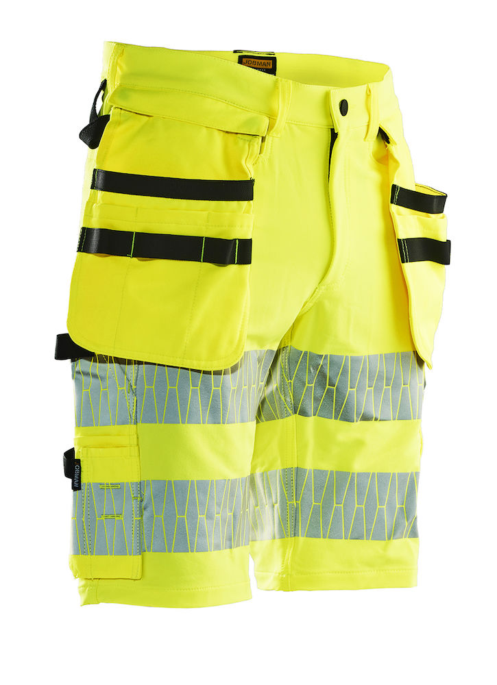 Jobman 2296 Hantverksshorts Stretch Varsel