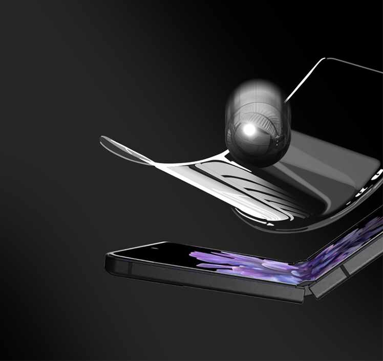 Samsung Galaxy Z Flip 4 - Mjuk Skyddsfilm Fyra Delar - 5