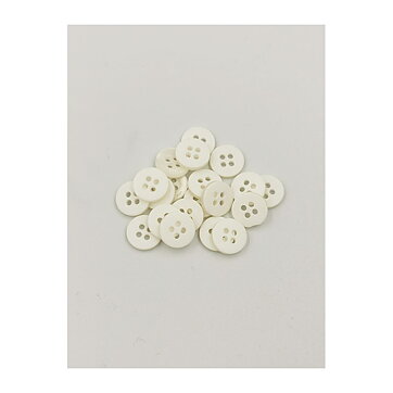 Buttons - White 11 mm