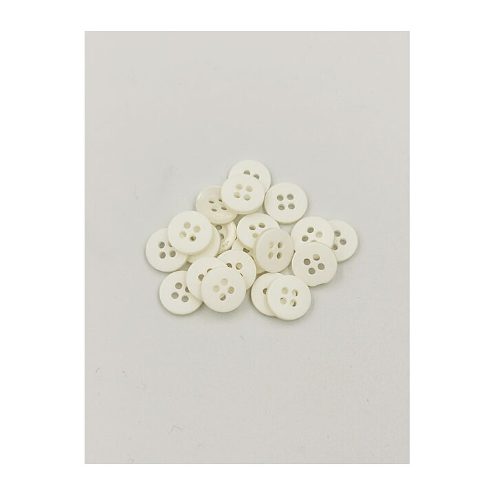 Buttons - White 11 mm