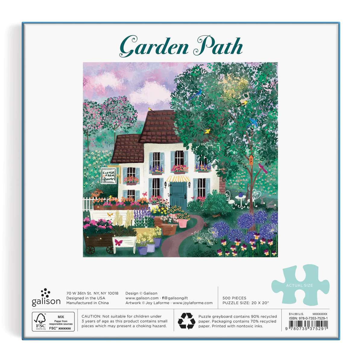 Garden Path 500 Piece Puzzle - 4