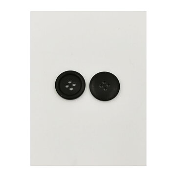 Buttons - Black 20 mm
