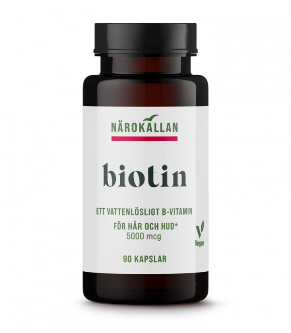 Närokällan Biotin 5000 mcg 90 kapslar