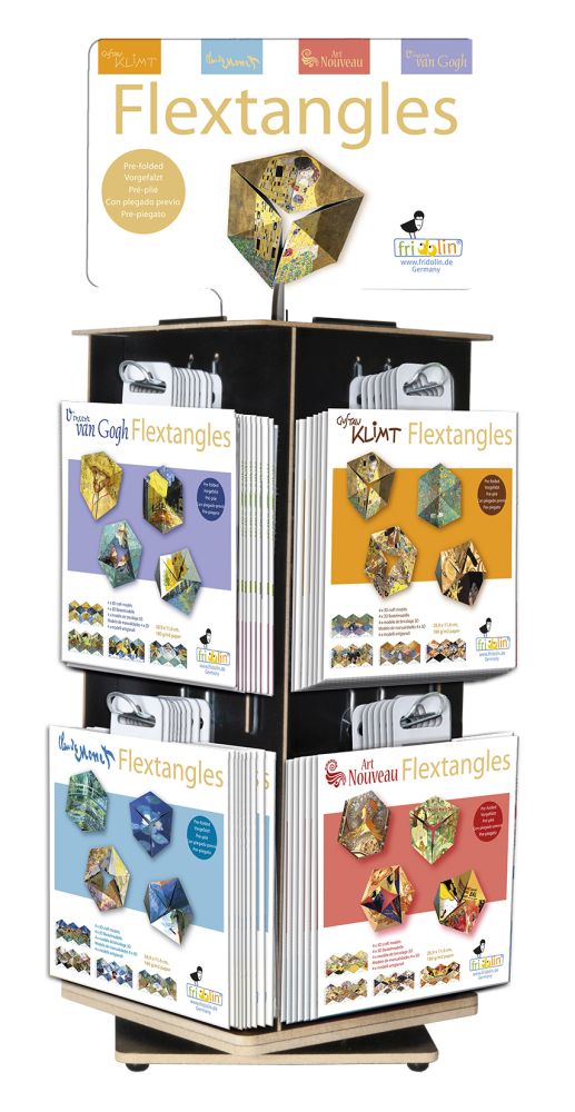 Art Flextangles, Bordsdisplay med 120 st.