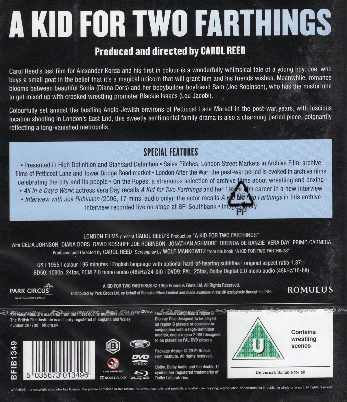A Kid For Two Farthings (ej svensk text) (Blu-ray + DVD) - 2