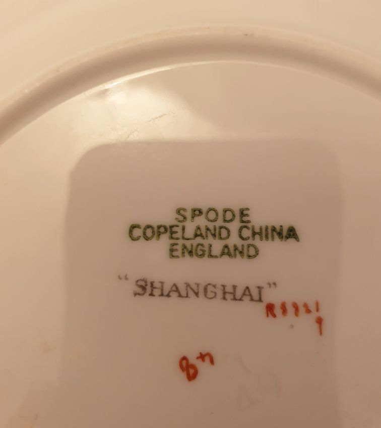 Spode Copeland Shanghai assiett - 3