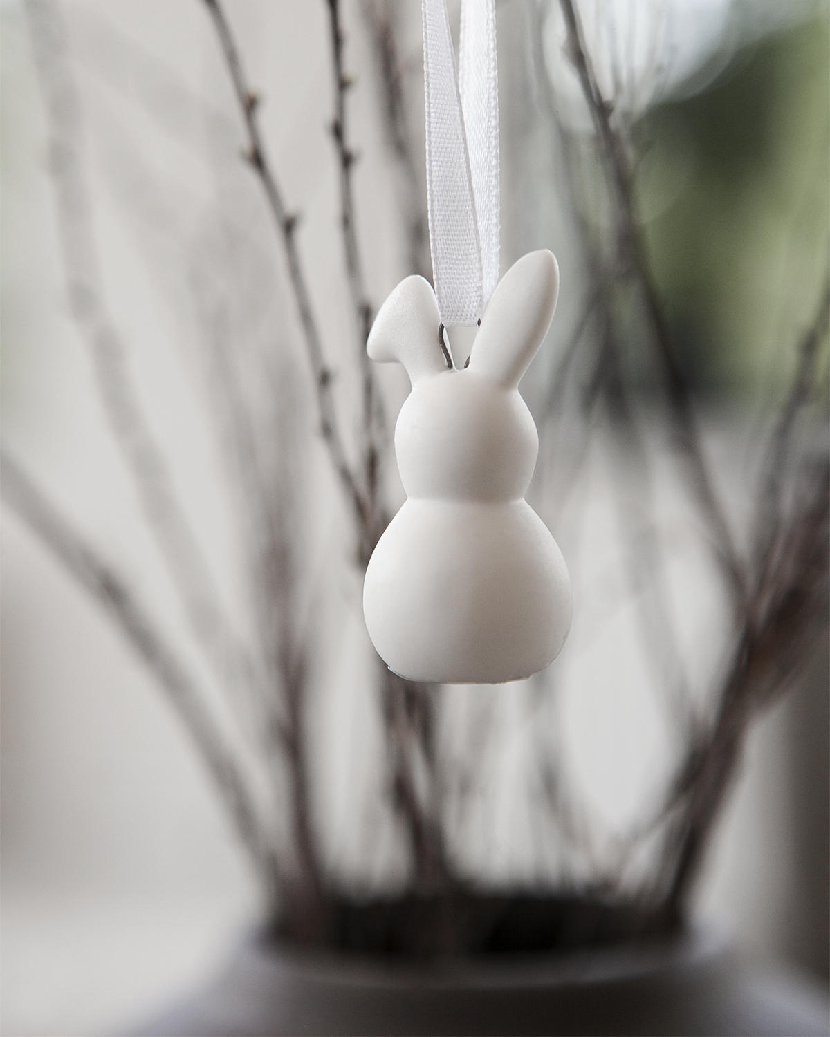 Elsa - Rabbit - Hare - White Hanging Decoration - 3