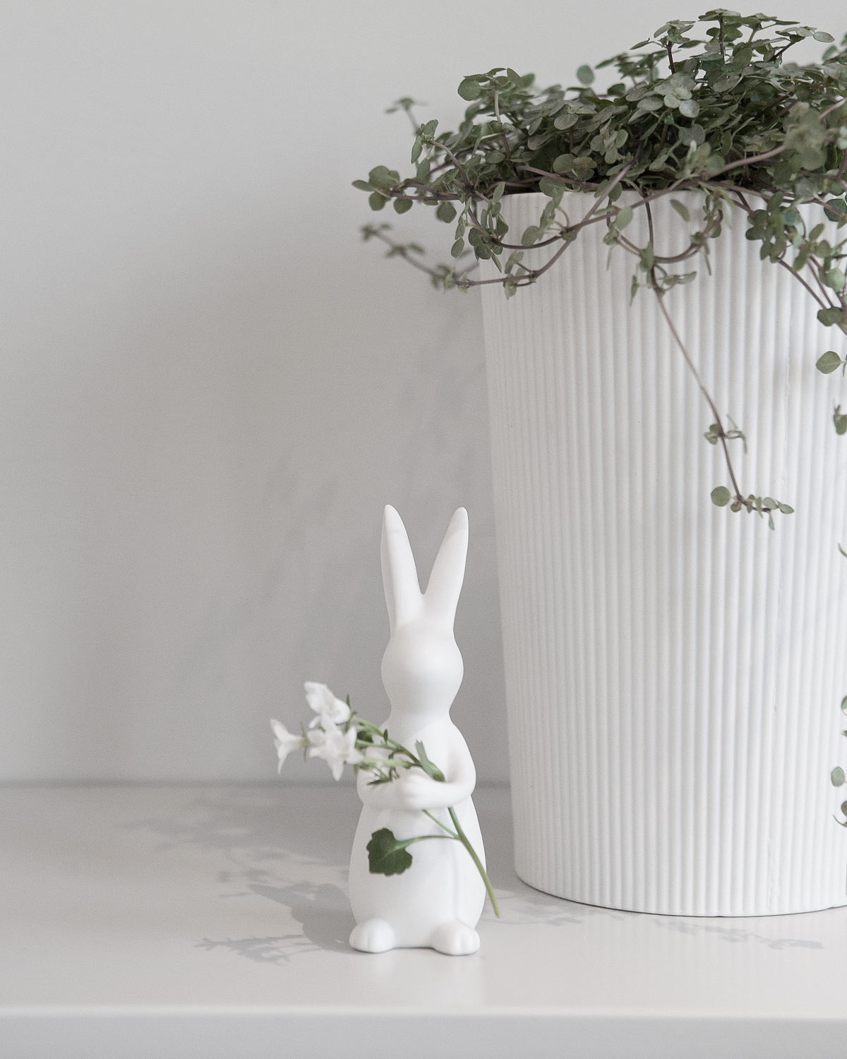 Ida - Rabbit - Hare - White Decoration - 5