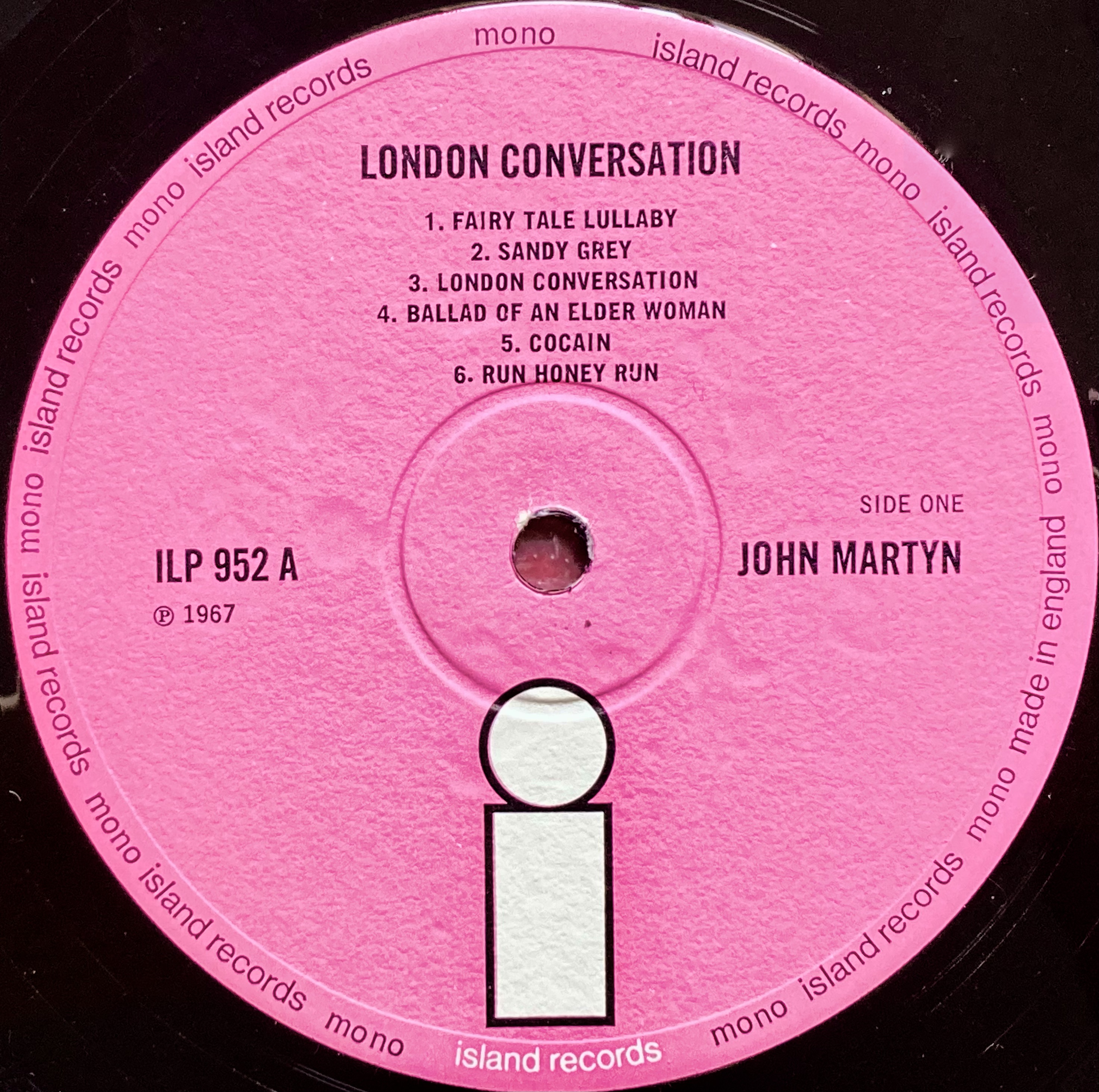 JOHN MARTYN - London conversation UK LP 1967 - 4