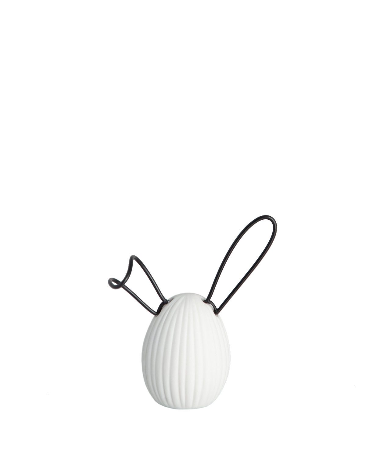 Linn - Rabbit - Hare - White Decoration - Small - 11