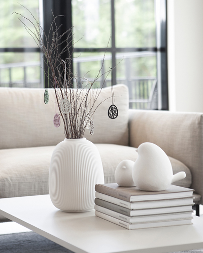 Harry - Bird - White Decoration - Small - 4
