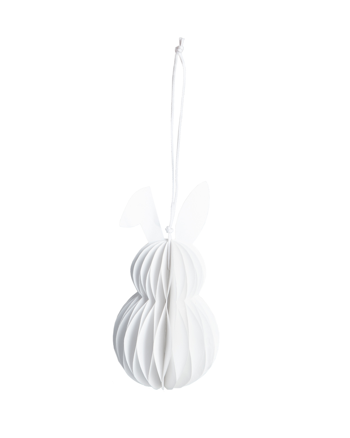 Hilma Kanin - Vit hängande dekoration - 12x6 cm - 5