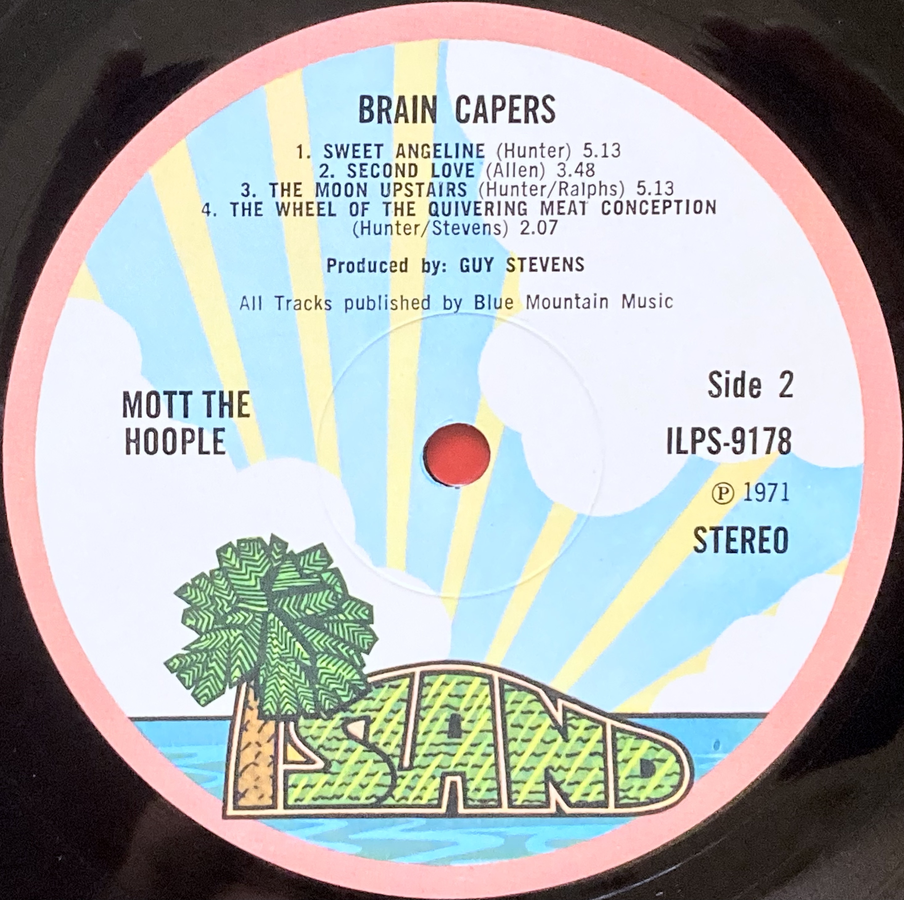 MOTT THE HOOPLE - Brain capers UK-orig LP 1971 - 5