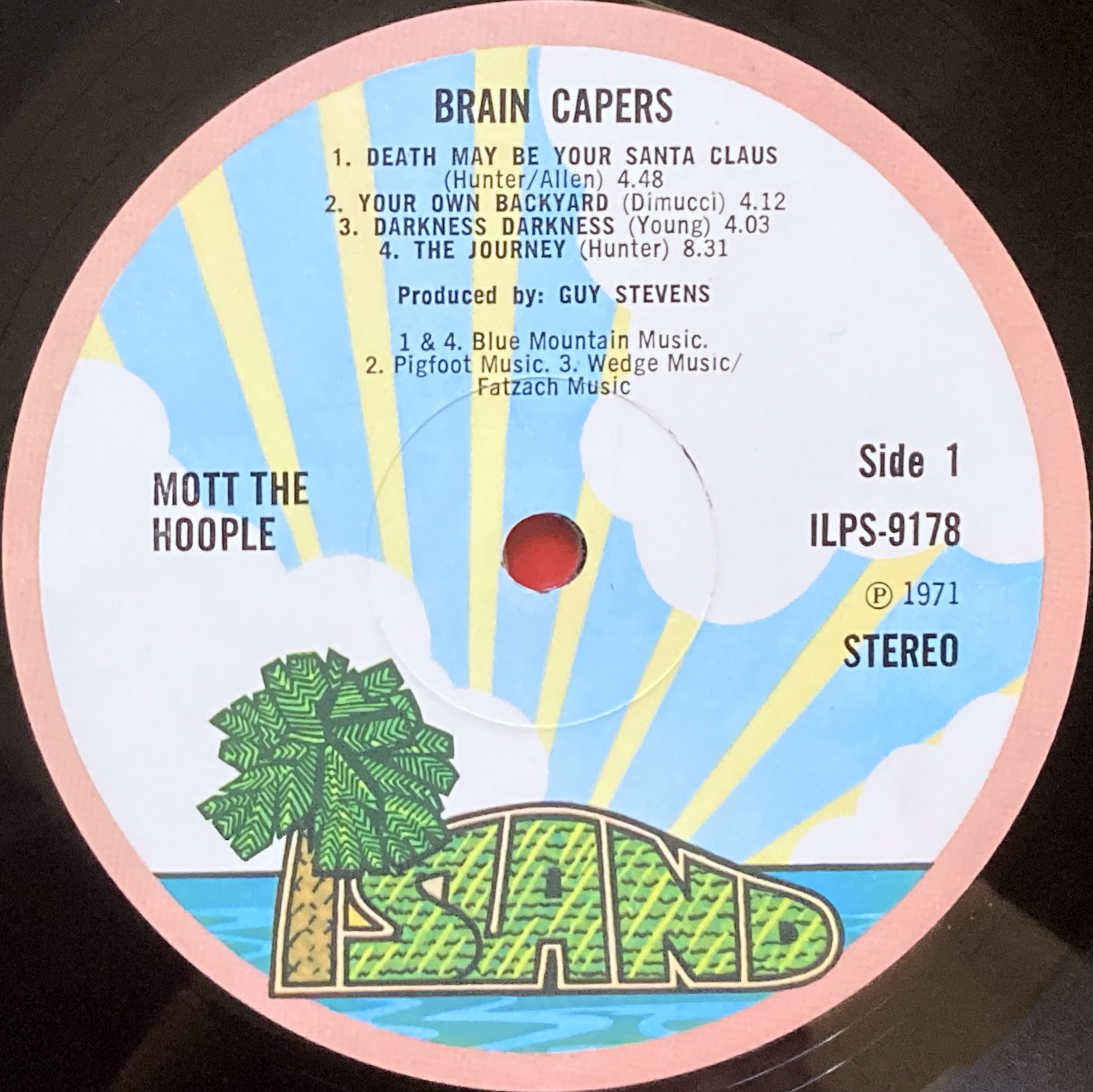 MOTT THE HOOPLE - Brain capers UK-orig LP 1971 - 6