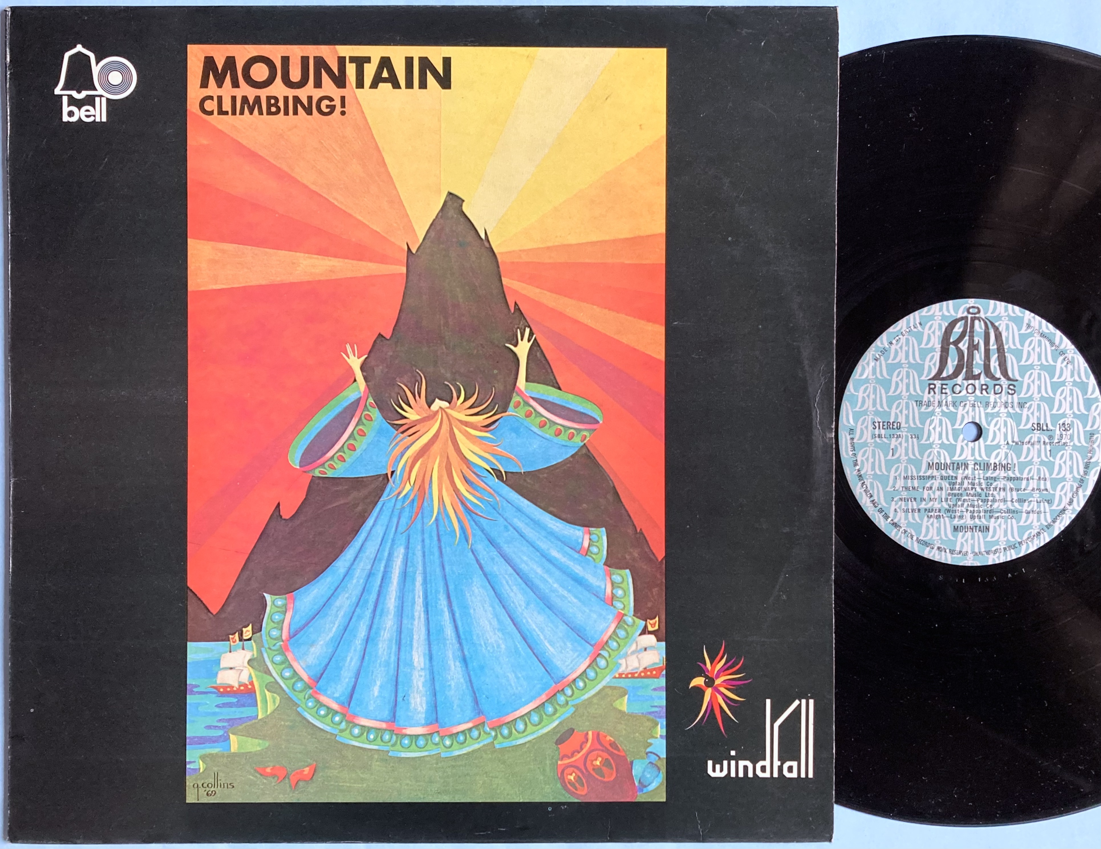 MOUNTAIN - Climbing! UK-orig LP 1970