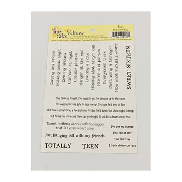 My Mind's Eye Stickers Tiny Tales - Teens